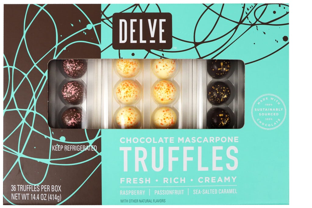 delve chocolate mascarpone truffles